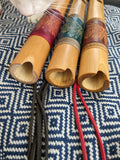 Quena thick Pucallpca Peruvian bamboo flute in G