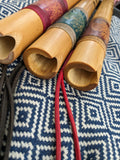 Quena thick Pucallpca Peruvian bamboo flute in G