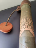 Quena Leather Cylindrical Case - Estuche para quena de cuero