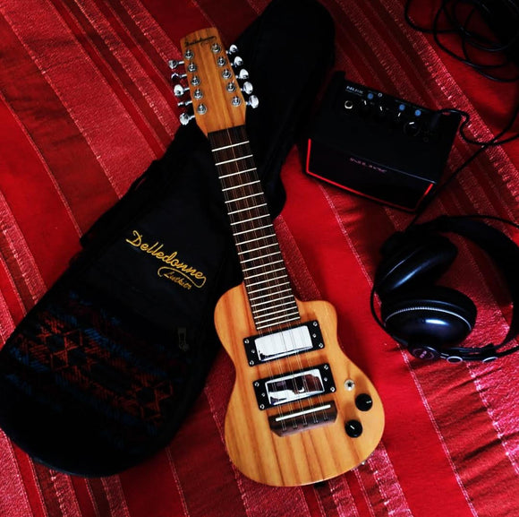 Charango - Electric with Humbucker Pickups - Guayubira and Paraiso Wood by Delledonne