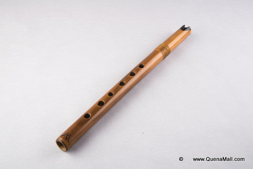 Professional Bamboo Ebony Quena in G by Angel Sampedro -Un Mundo