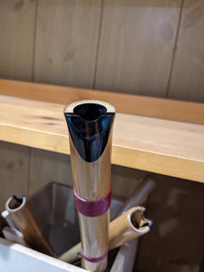 SHAKUHACHI BAMBOO FLUTE 1.8 Cabralea Cangerana END Ebony  Utaguchi