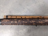 Transverse flute made of bamboo in C