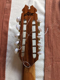 Charango - acoustic electric Pine Fishman by Mauricio Vicencio w soft case. Needs repair
