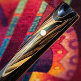 Luxury quena made of ebony palemoon and tagua in G
